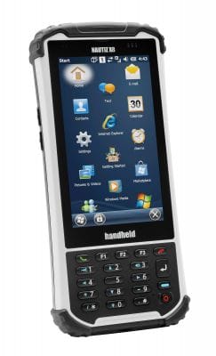 Handheld Nautiz X8, windows mobilni terminal